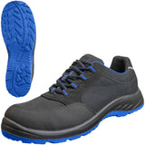 Nitras Safety Nitras Halbschuh Solid Step Sicherheitsschuhe Gr. 43 feste Stufe mittelblau