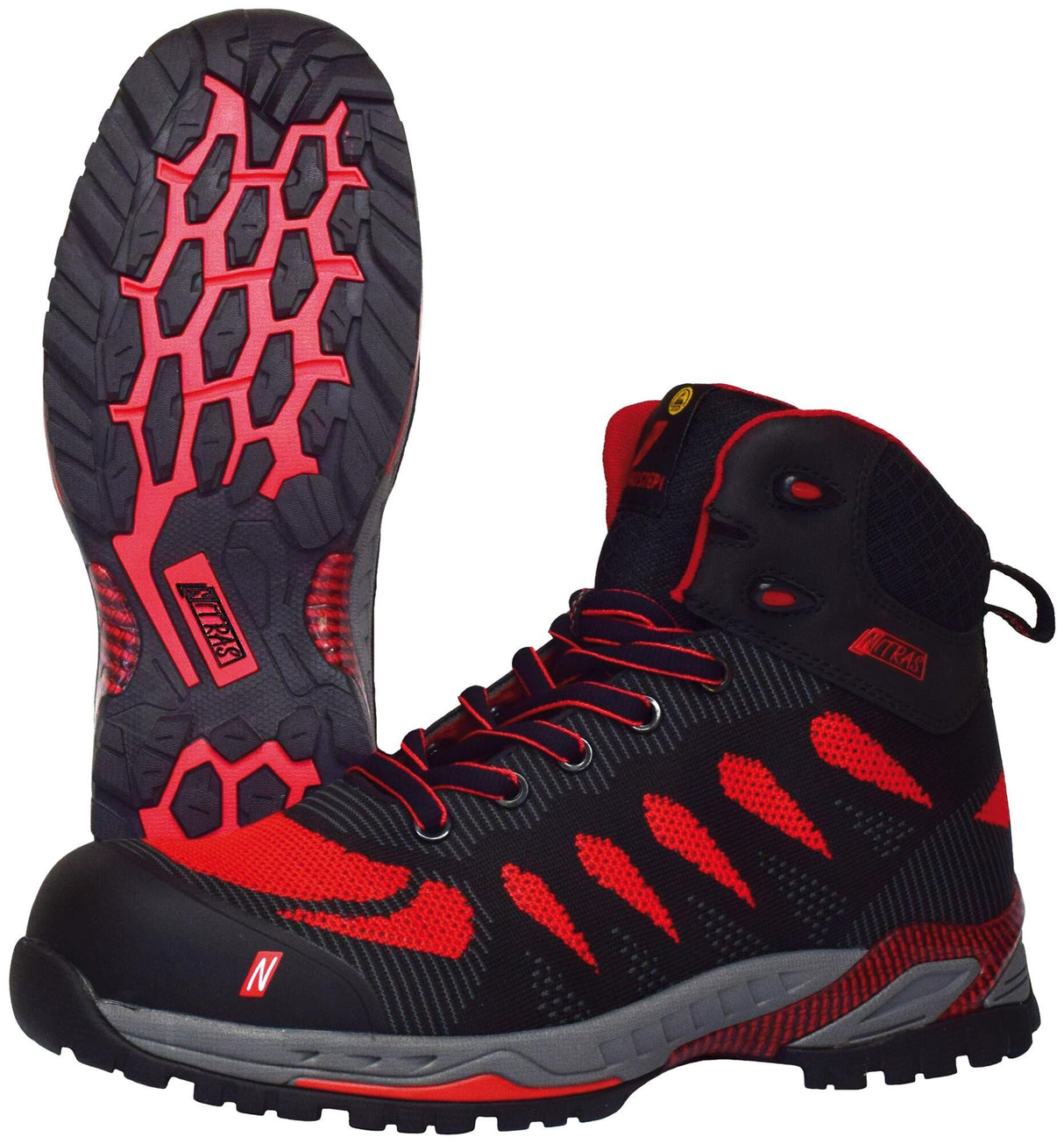 Nitras Safety Nitras High Work Shoe Pro Step II Sicherheitsstiefel Gr. 46 Nitras Pro Schritt II