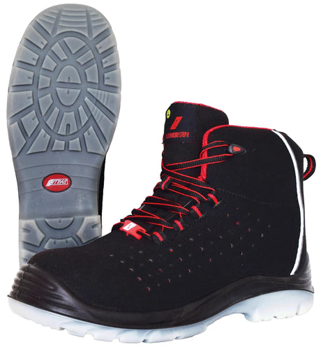 Nitras Safety Nitras High Arbeitsschuh Micro Step II Sicherheitsstiefel Gr. 41 Nitras Mikroschritt II