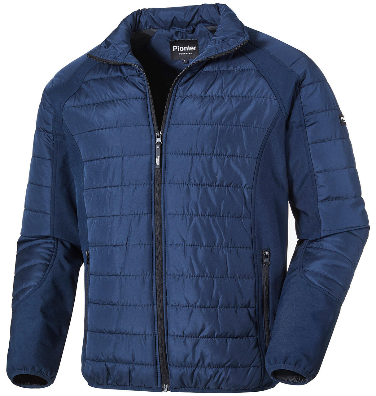 Pionier Workwear Pioneer wattierte Jacke, Steppjackengröße. m Marineblau