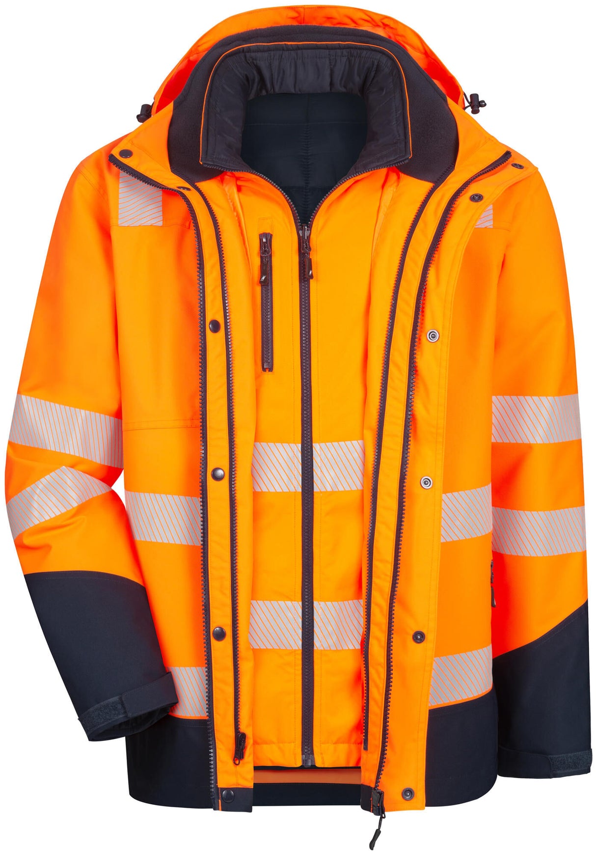 Nitras Sicherheits-Fluoreszenzjacke Motion Tex Viz Plus von Jacken Gr. l Nitras Motion Tex nämlich