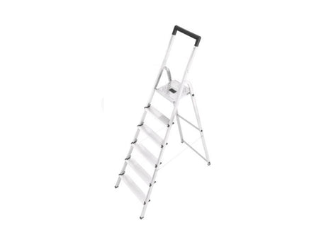 Hailo 8140-615 L40 Alu-Haushaltstreppe Hailo 6 Stufen