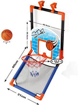 Basketball-Rückwand-Türhänger stehend