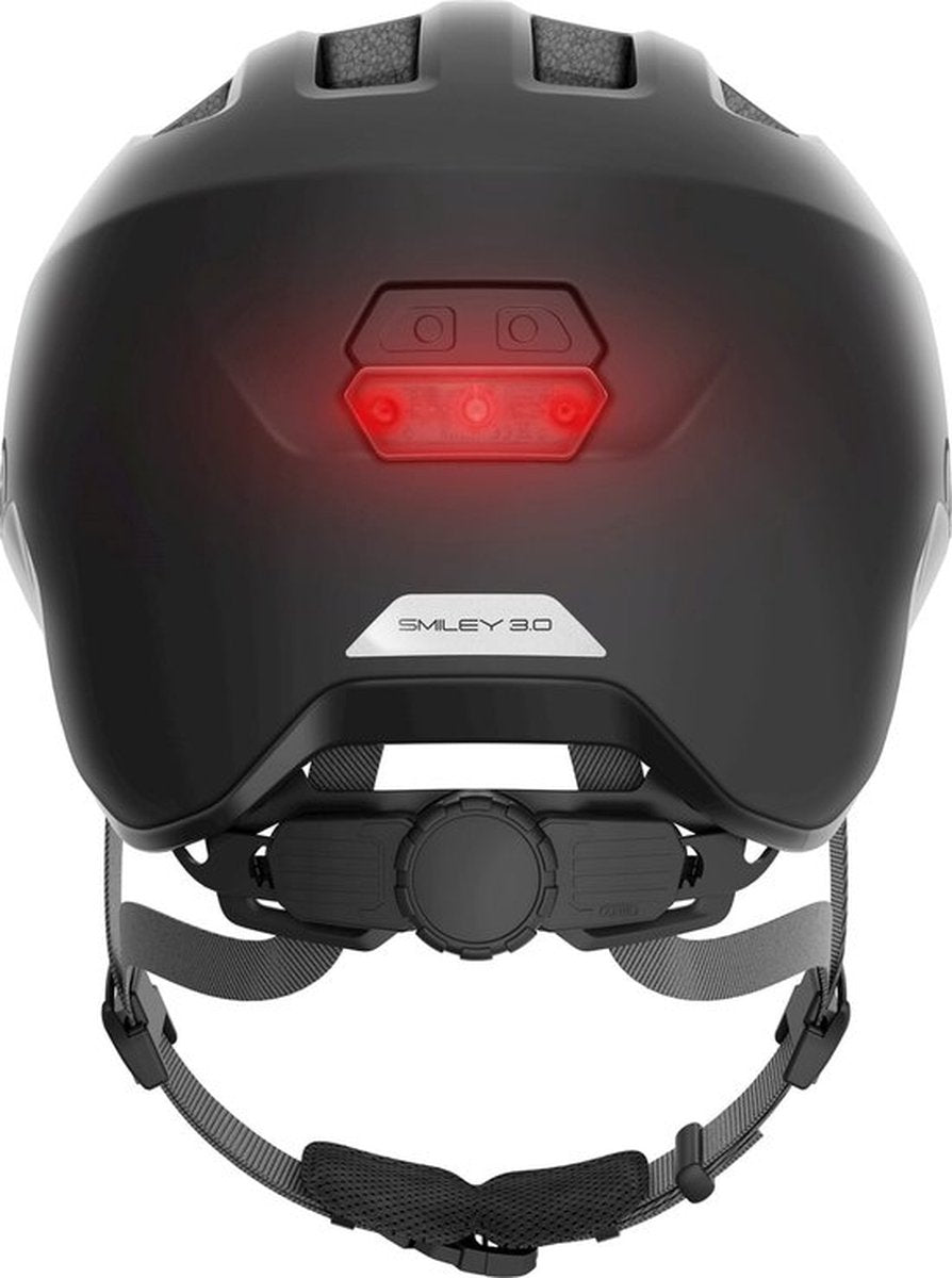 Abus Helm Smiley 3.0 Ace LED Velvet Black S 45-50 cm