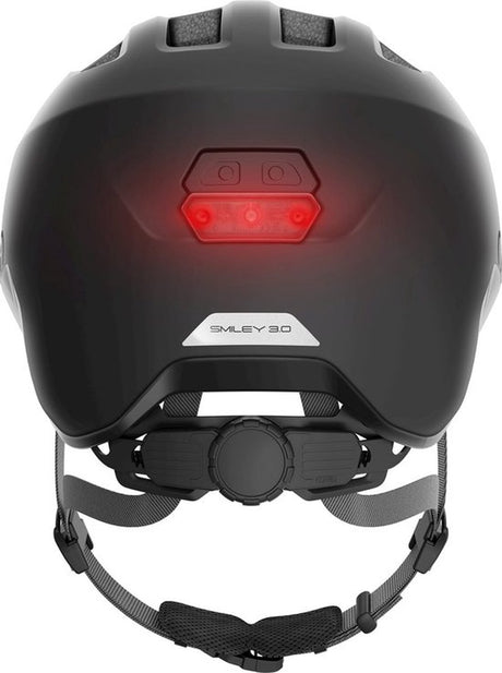 Abus Helm Smiley 3.0 Ace LED Velvet Black S 45-50 cm