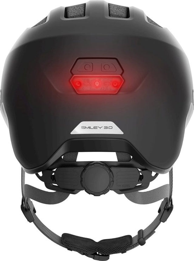 Abus Helm Smiley 3.0 Ace LED Velvet Black S 45-50 cm