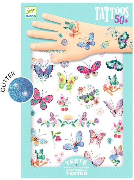 Djeco Papillons de Rêve – FSC Mix Bastelset Schmetterlinge.
