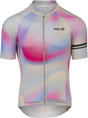 Agu gradient swirl - fietsshirt heren - wielrenshirt - zomer - aerodynamisch - gerecycled polyester - waterdicht zakje - multicolour - xxl