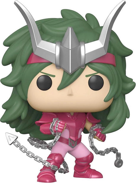 Funko Saint Seiya – Pop! Animation Andromeda Shun 9 cm Sammlerfigur – Mehrfarben