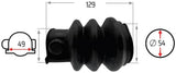 Nb-Teile Faltenbalg 49 54 mm nb-Teile