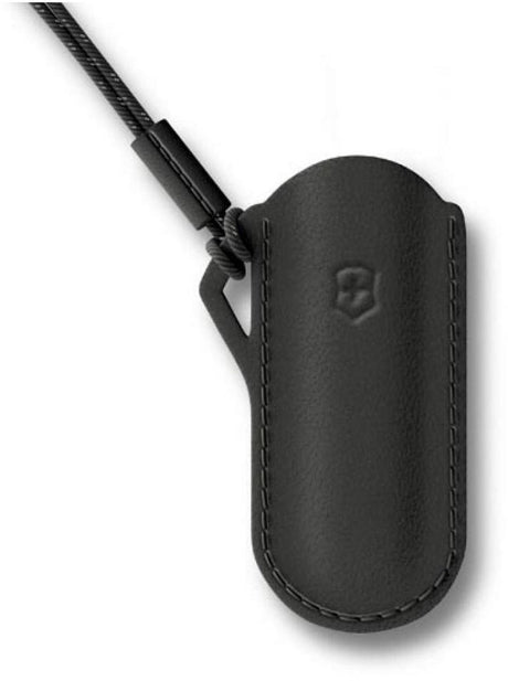 Victorinox leren etui dark illusion