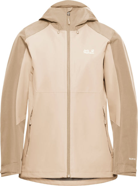 Jack Wolfskin Wildbound 2L JKT W Damen Outdoorjacke-Oyster