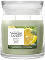 Yankee Candle – Duftkerze mit mittlerem Salbei- und Zitrusduft – 50 Brennstunden – 2 Dochte