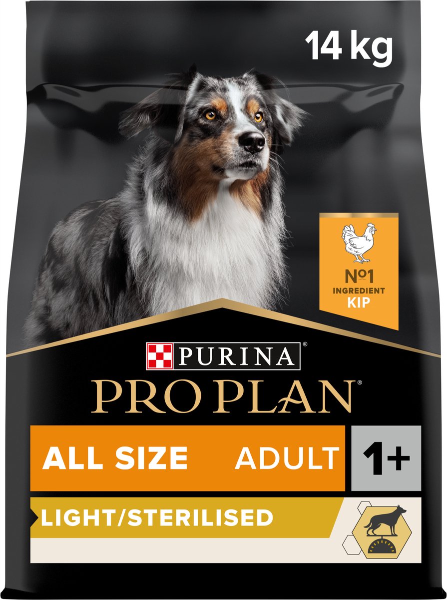 Pro Plan Purina Light Sterilised Adult – Hundefutter – Huhn – 14 kg
