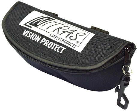 Nitras Safety Nitras Brillenetui Brillenetui schwarz Textil