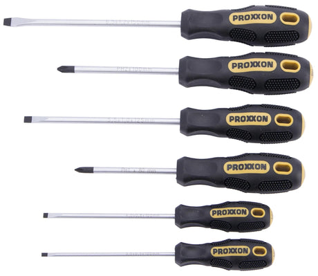 Proxxon Schraubendreher-Set Flex Dot Schraubendreher-Sets 6-teig. schl. + Phillips