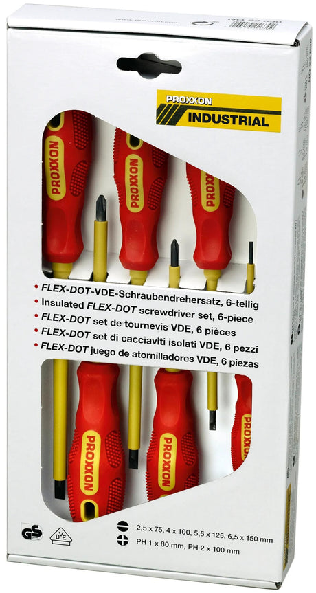 Proxxon Schraubendreher-Set Flex-Dot VDE VDE-Schraubenset 6-tlg