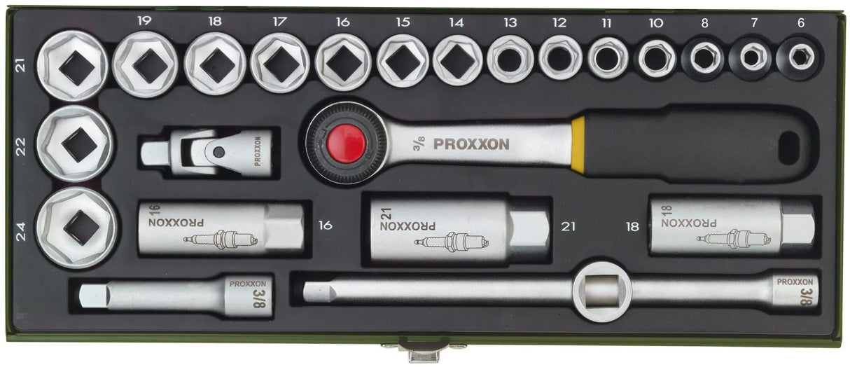 Proxxon Steckschlüsselsatz Steckschlüsselsatz 24-t.