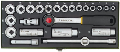 Proxxon Steckschlüsselsatz Steckschlüsselsatz 24-t.