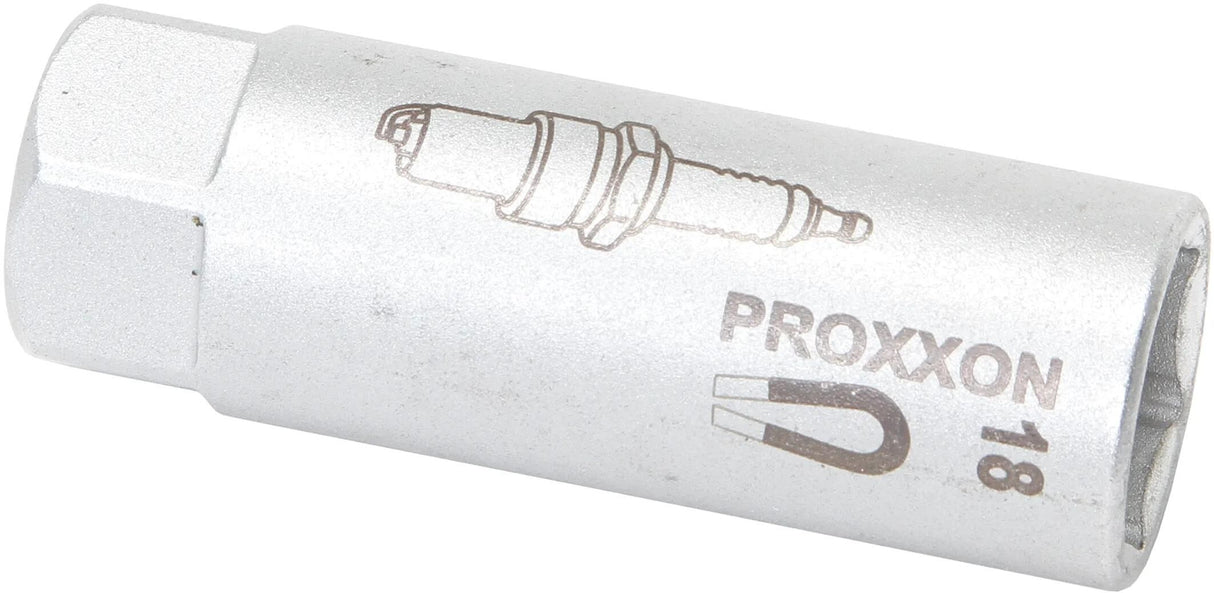 Proxxon Zündkerzensteckschlüssel 1 2 Endkerzeneinsatz mit Magneten 18 mm Proxxo
