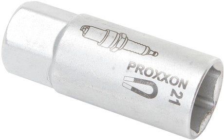 Proxxon Zündkerzensteckschlüssel 1 2 Endkerzeneinsatz mit Magneten 21 mm Proxxo