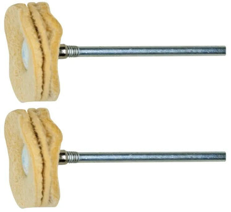 Proxxon Polierscheiben-Set Wildlederscheibe 22mm 2-tlg