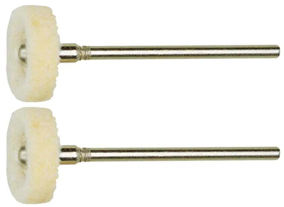 Proxxon Polierstifte Set Filz Polierstift Rad 2-tlg