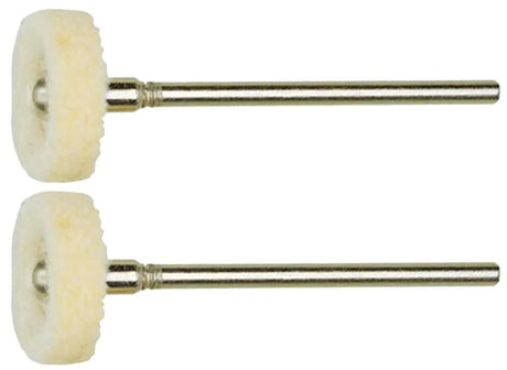 Proxxon Polierstifte Set Filz Polierstift Rad 2-tlg