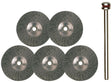 Proxxon stahldrahtrundbürstensatz Rundbürstenset Stahl d=22mm 5-tlg.