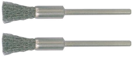 Proxxon Bürstenbürste Bürsten m.Schaft 2Stk d=8mm Edelstahl