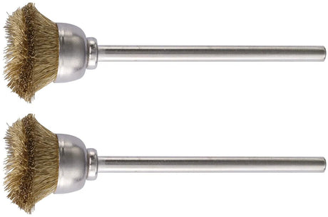 Proxxon Topfbürsten Bürsten m.Schaft 2St d=13mm Messing