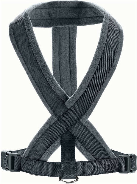 Hunter London Comfort – Hundegeschirr – Anthrazit – Größe M – 57–70 cm