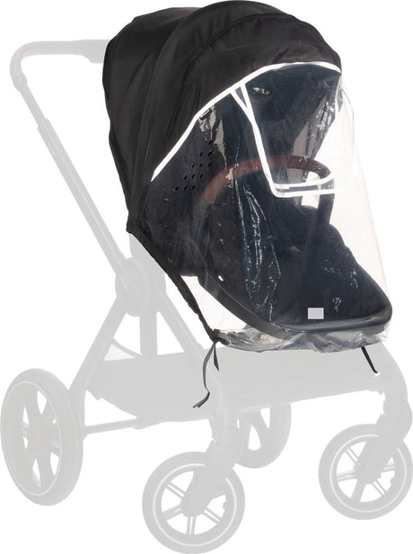 Hauck Sitz-Regenverdeck Regenschutz für Doppel-Buggy – transparent