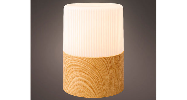 Led light plastic steady bo outdoor warm white d15 h21cm 3 l