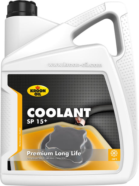 Kroon-Oil Kühlmittel SP 15+ - Frostschutz - 5 Liter - Orange