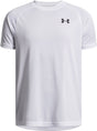 Under armour ua tech 2.0 ss-wht jongens sportshirt - wit - zwart