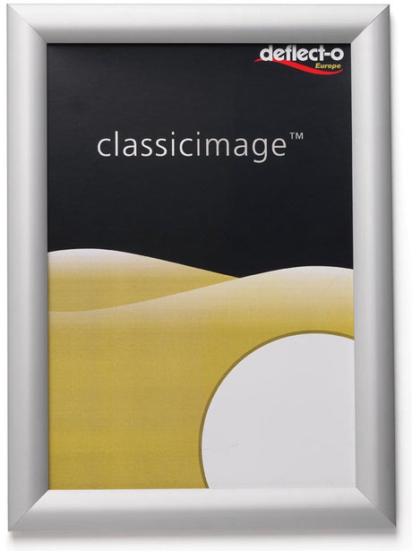 Deflecto Klickrahmen Magnetoplan A3 SFA3S Silber