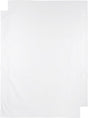 Meyco Baby-Uni-Bettlaken – 2er-Pack – weiß – 100 x 150 cm – 0,3 Tog