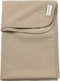 Meyco Baby-Jacquard-Kinderbettdecke – Taupe – 75 x 100 cm – 0,5 Tog