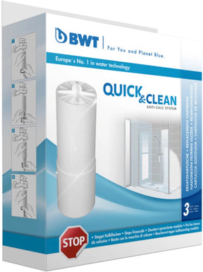 Bwt quick clean 3 kart 812915 filter wit