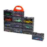 Rapid Wheels Aufbewahrungsbox mit 2 Druckguss-Freilaufautos | 2 Stk
