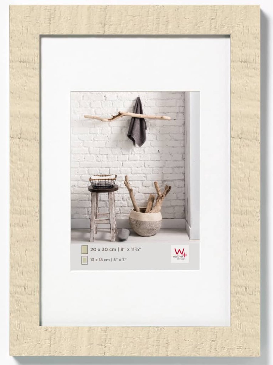 Walther home - houten lijst - fotoformaat 40x50 cm - wit