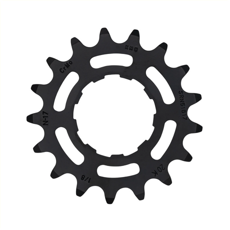 KMC -Ausrüstung 19T Schwarz - Fahrradkettenring
