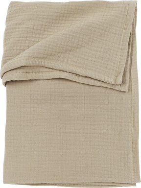 Meyco Baby-Uni-Bettlaken – vorgewaschen, hydrophil – Sand – 100 x 150 cm – 0,3 Tog