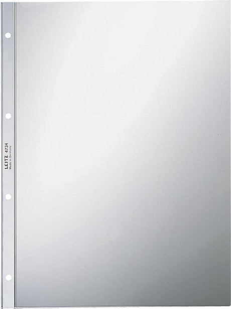 Leitz Ausstellungstaschen, 4 Stück, A4, PP, 80 Mikron, transparent, 100 Stück