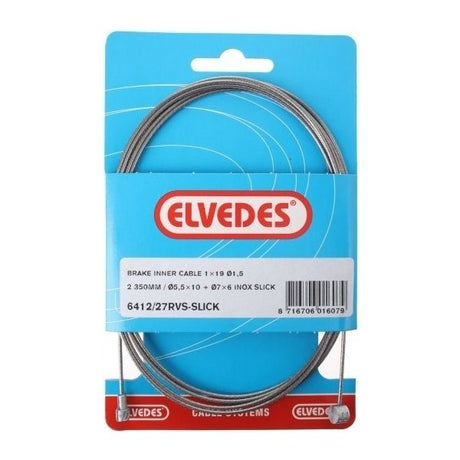 REM Binnenkabel Eledes 2350 mm Edelstahl Slick Ø1.5mm V-Nipple und T-Nipple (auf der Karte)