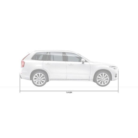 DS deckt Autoabdeckung Boxx SUV Indoor Medium – Schwarz ab