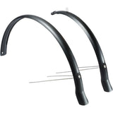Eurofender Fender Set Snello 28 x 51 mm matt schwarz