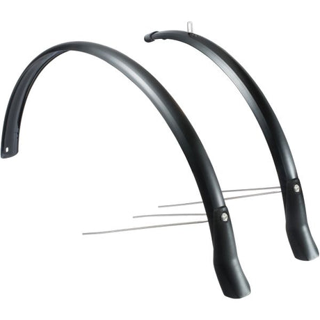 Eurofender Fender Set Snello 28 x 51 mm matt schwarz