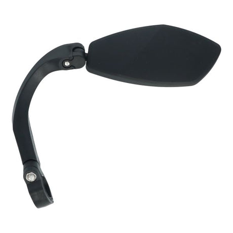 Kantenspiegel E-Bike links 360 Grad verstellbar 21-26 mm - Schwarz